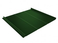 Кликфальц Line 0,45 PE с пленкой на замках RAL 6002 лиственно-зеленый